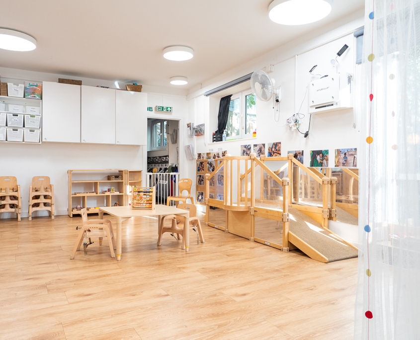 Salle des Bunnies 2 - Les Petites Etoiles Bilingual Montessori Tufnell Park