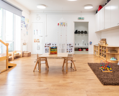 Salle des Bunnies 1 - Les Petites Etoiles Bilingual Montessori Tufnell Park